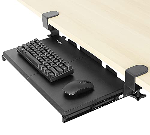 VIVO Small Keyboard Tray Under Desk Pull Out