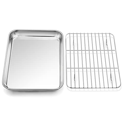 P&P CHEF Toaster Oven Tray and Rack Set