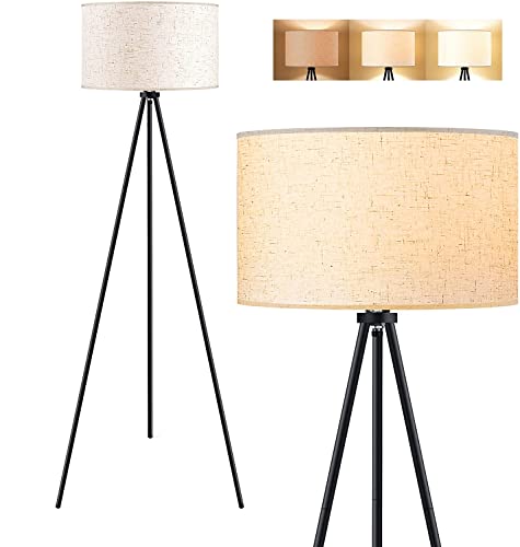 Tripod Floor Lamp with Dimmable Brightness