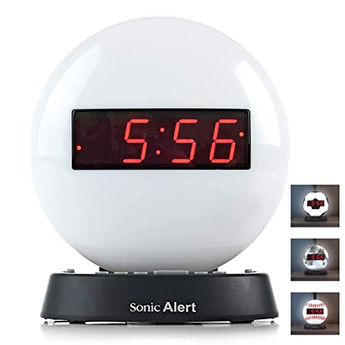Sonic Alert Glow Night Light Alarm Clock