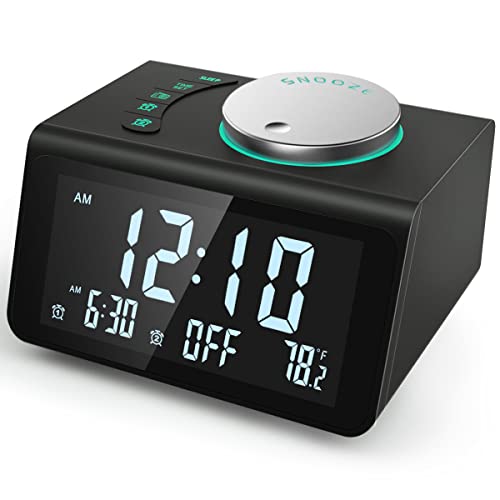 ANJANK Small Digital Alarm Clock Radio