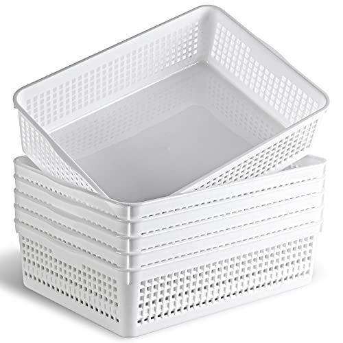 Eslite A4 Size Organizer Basket, 6-Pack