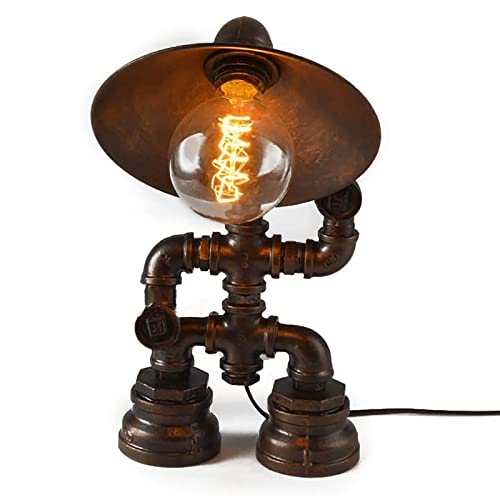 Retro Robot Steampunk Lamp