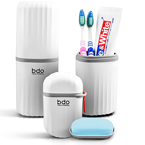 Portable Toothbrush and Soap Travel Case