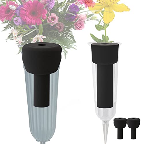Cemetery Grave Vase Inserts - Secure and Stylish Cemetery Decorations