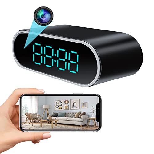 Hidden Camera Clock with WiFi and Night Vision