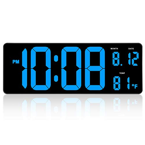 DreamSky Large Digital Wall Clock