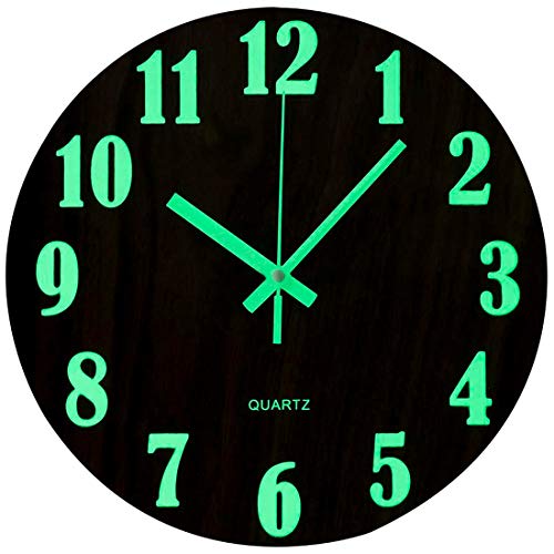Luminous Wall Clock for Living Room and Bedroom