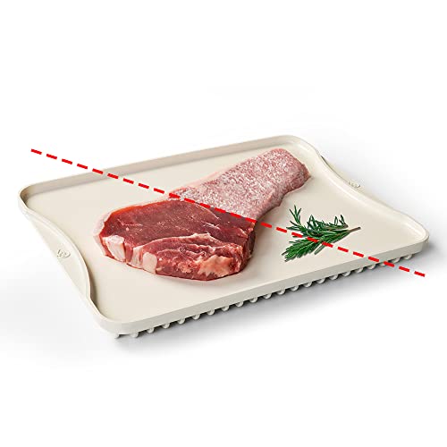 Defze Defrosting Tray - Faster Thawing for Frozen Meat