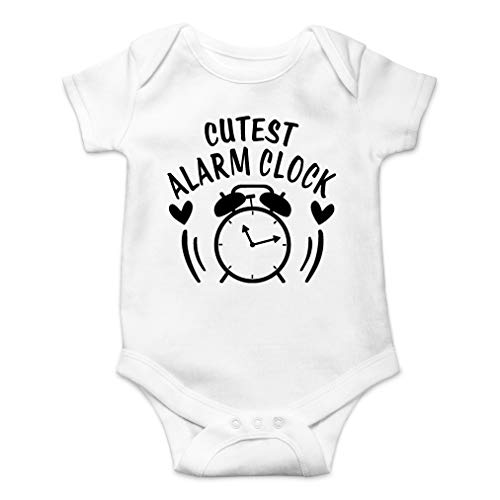 Cutest Alarm Clock Baby Bodysuit