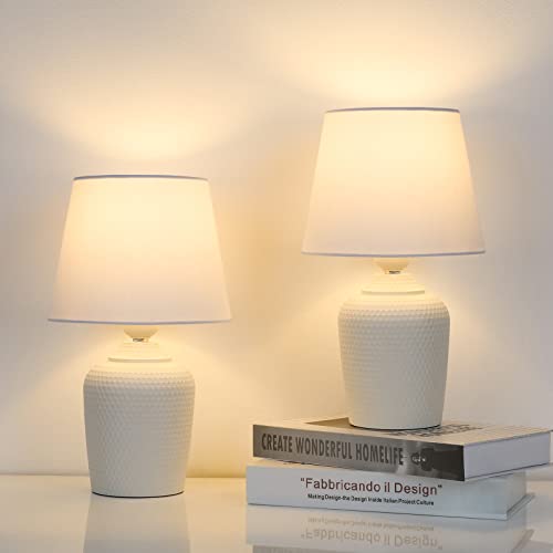 Sucolite Small Table Lamps Set: Compact and Charming Lighting