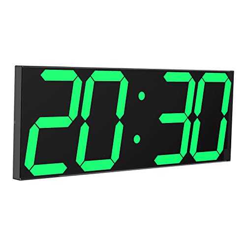 LED Wall Clock with Remote Control