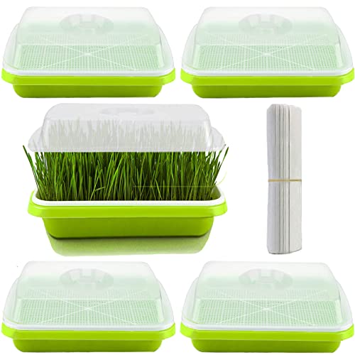 NDSWKR Seed Sprouter Trays with Lids