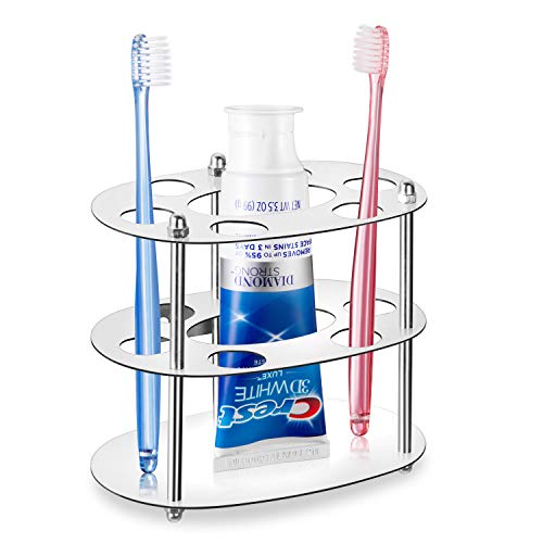 Stainless Steel Bathroom Toothbrush Storage Organizers