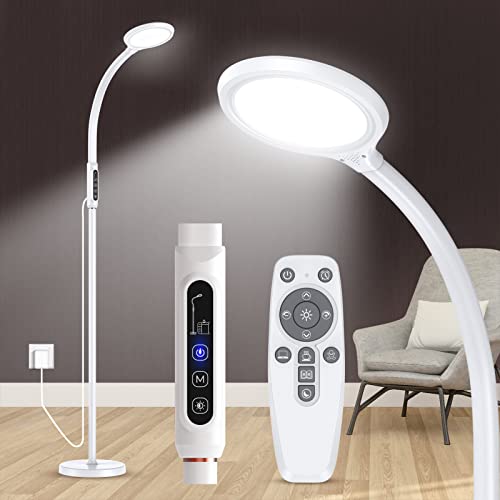 2-in-1 Retractable Floor Light Therapy Lamp