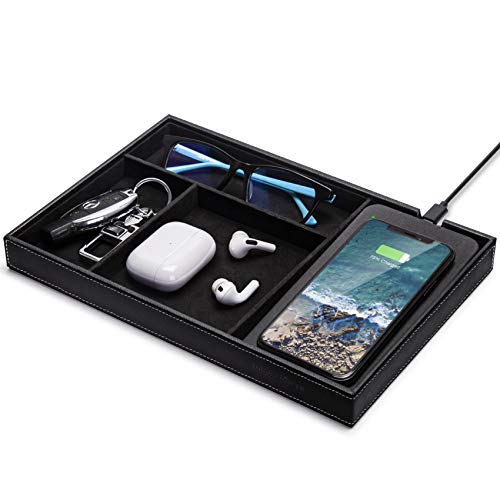 Wireless Charging Valet Tray