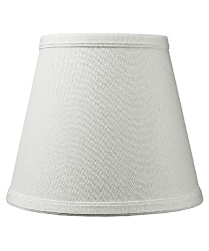 Top-Quality Empire Light Oatmeal Linen Clip-On Lampshade