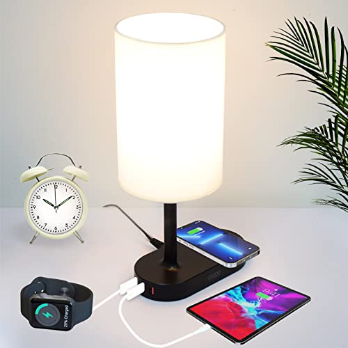 Cozoo Wireless Charging Bedside Table Lamp