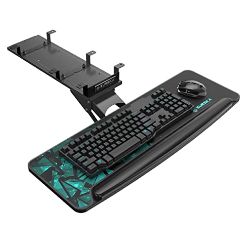 Adjustable Mouse & Keyboard Tray Under Desk