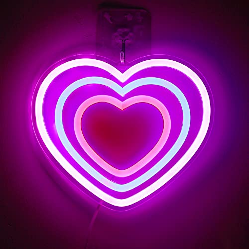Heart Neon Sign Acrylic
