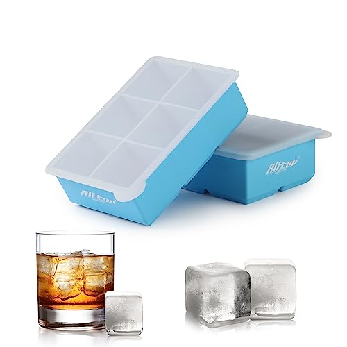 ALLTOP Large Square Ice Cube Trays