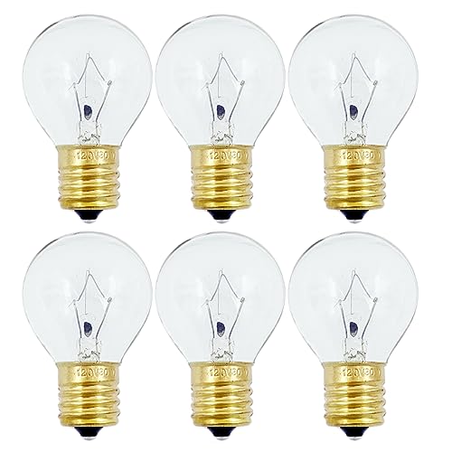 Lava Lamp Bulb 30W - Replacement Bulbs for 16-Inch Lava Lamps, Glitter Lamps (6 Pack)