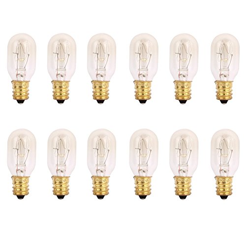 25 Watt Himalayan Salt Lamp Light Bulbs - 12 Pack