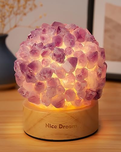 Amethyst Crystal Lamp