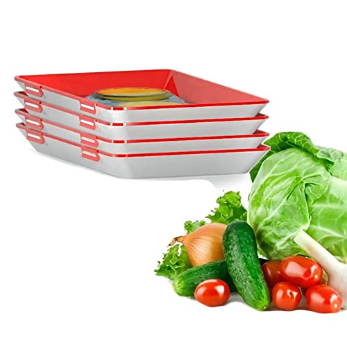 MOJUN Food Preservation Tray - Keep Food Fresh and Organized