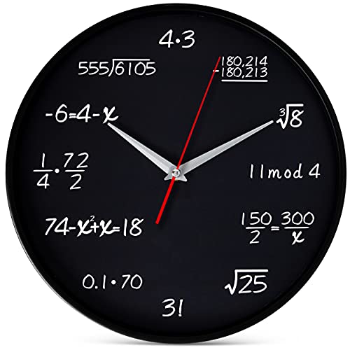 Bernhard Products Math Wall Clock