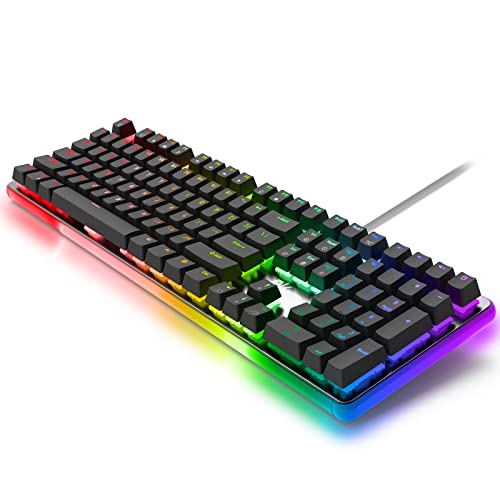 RK ROYAL KLUDGE Wired Mechanical Keyboard