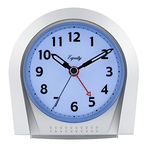 Equity Silent Sweep Night Vision Alarm Clock