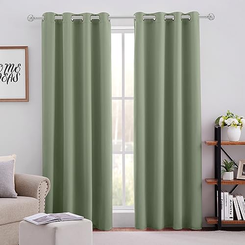Sage Green Blackout Curtains
