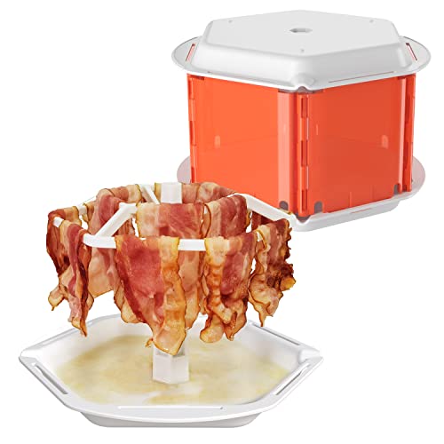 Microwave Bacon Cooker with Splash-Proof Design