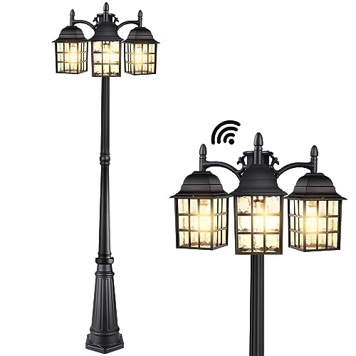Dusk to Dawn Sensor Outdoor Lamp Post Lights