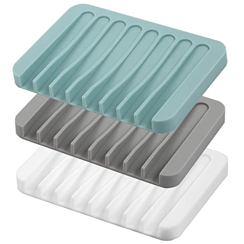 Self Draining Soap Dishes - Extend Soap Life and Keep Bars Dry