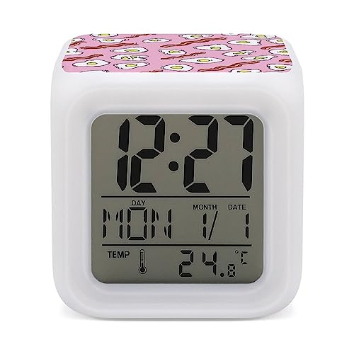 Color Changing LED Clock