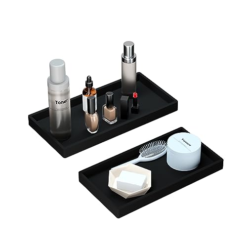 BBK Vanity Tray - Silicone Bathroom Tray for Organization