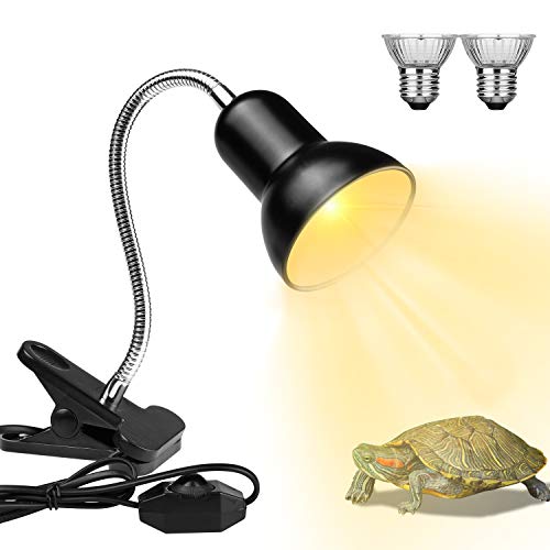 Reptile Heat Lamps with Clamp