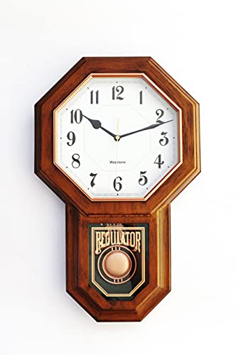 Vintage Retro Style Pendulum Wall Clock