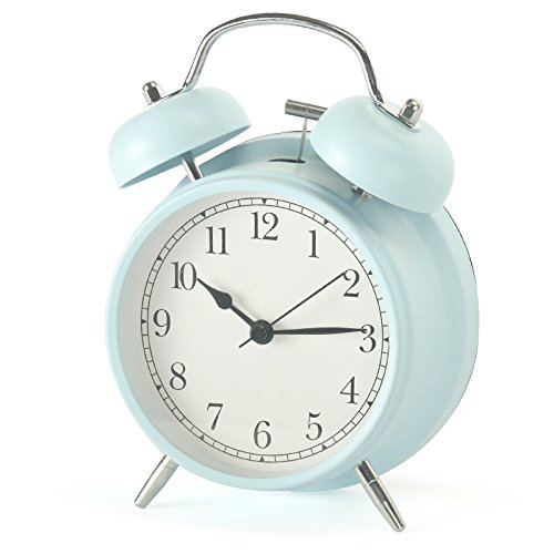 Shozafia Retro Twin Bell Alarm Clock