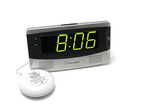 Sonic Alert Loud Alarm Clock for Heavy Sleepers