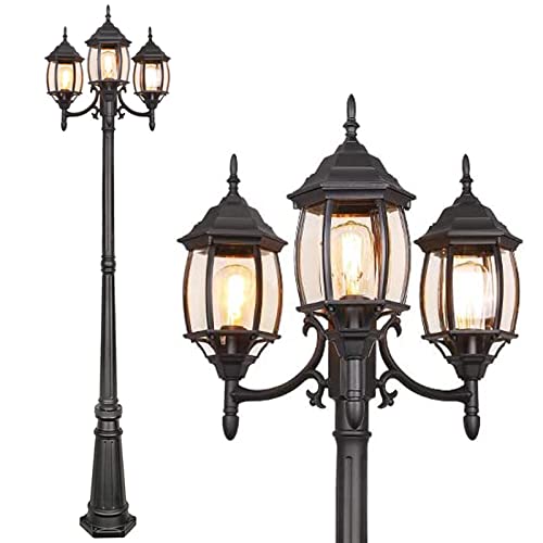Outdoor Post Light with Classic Traditional Style