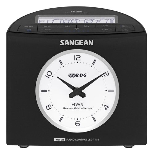 Sangean RCR-9 Digital Tuning Atomic Clock Radio