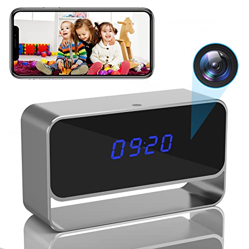 FULAO Hidden Camera Clock - Reliable Home and Office Surveillance Device