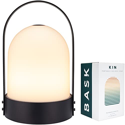 BASK KIN Portable Lantern Table Lamp