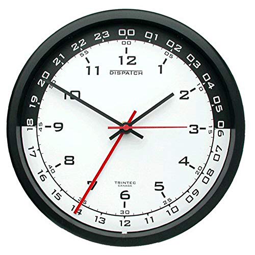 Trintec Military Time Wall Clock