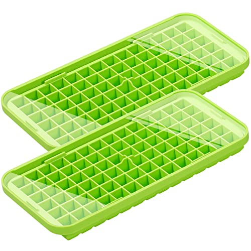 Webake Silicone Ice Cube Tray with Lid