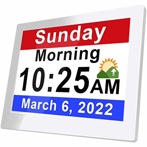 Digital Clock for Memory Loss Seniors