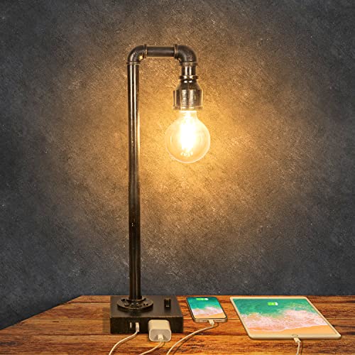 Industrial Table Lamp